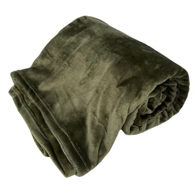 Obrázok produktu pre HOME ELEMENTS Mikroflanelová deka 150 x 200 cm, zelená
