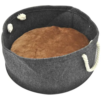 Productafbeelding van ORION Hondenbed, hondenbank, huisdierenmand voor katten en honden, 40 cm kussen