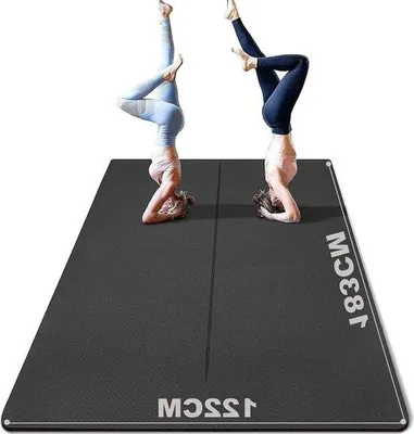 Produktbild von Famanu Yogamat XXL 183 x 122 cm - 8 mm dick, antislip, für Fitness und Yoga