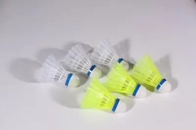 Produktbild von Federball Nylon Triple-A Qualität, 6 ST. Set