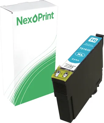 Produktbild von Druckerpatrone kompatibel zu Epson C13T163240 16XL cyan WorkForce WF-2660 DWF Epson WF-2650 DWF Epson WF-2630 WF Epson WF-2540 WF Epson WF-2530 WF