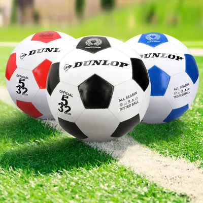 Produktbild von Dunlop Fußball, Gr. 5, farblich sortiert