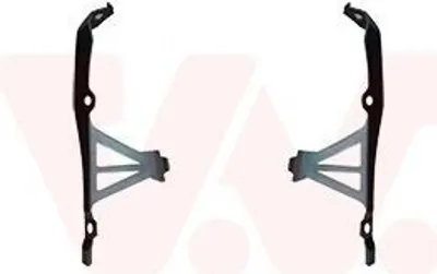 Produktbild von VAN WEZEL 4022569 Stoßstangenhalter Vorne passend für PEUGEOT 108