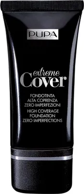 Produktbild von Pupa Milano Extreme Cover Foundation Kryjący Podkład do twarzy 001 Light Ivory, 30 ml