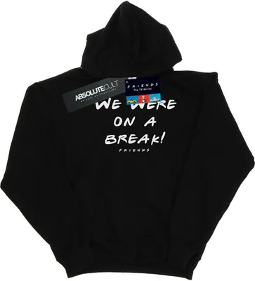 Produktbild von Friends - "We Were On A Break" Kapuzenpullover für Herren BI10725 (4XL) (Schwarz)