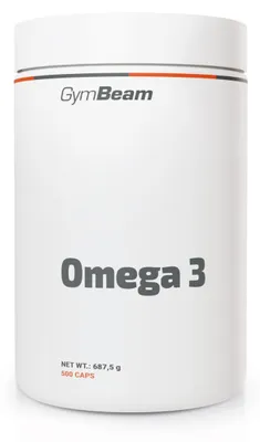 Produktbild von GymBeam - Omega 3, 500 Kapseln