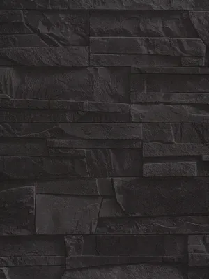 Produktbild von Rasch Tapete - Factory II, Vliestapete, # 475036, Schieferstein Optik, schwarz