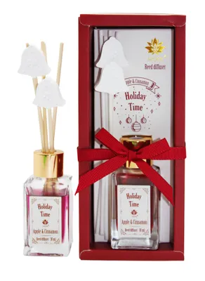 Image de Diffuseur ARÔME 30 ml avec bâtonnets, pomme et cannelle