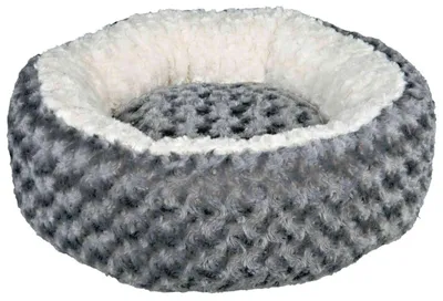 Produktbild von TRIXIE Kaline, Donut Haustier-Bett, Drinnen, Hund, Cremefarben, Grau, Rund, Einfarbig