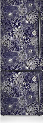 Produktbild von Magnetfolie Aufkleber Kühlschrankmagnete 60x205 cm - Blaues Muster