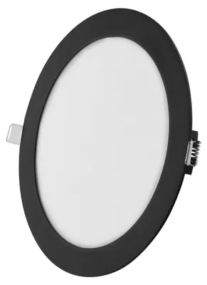 LED podhledové svítidlo NEXXO černé, 22,5 cm, 18 W, teplá/neutrální bílá