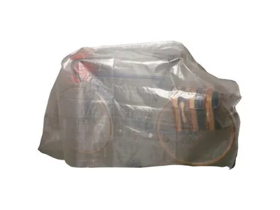 Image de VK Housse de protection vélo® HÜLLE blanc, sans oeillets