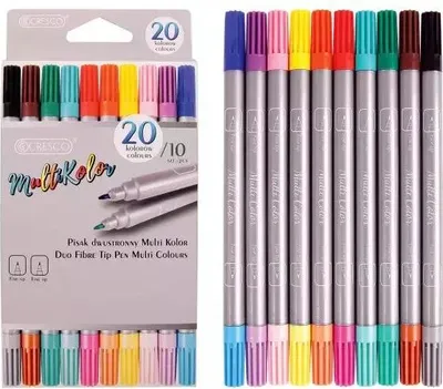Immagine prodotto di Penne bifacciali multicolore 20 colori