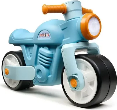 Produktbild von Laufrad Motorrad Premier Falk, Blaue, Leise Räder, 75% Recyceltes Plastik, 100% Hergestellt in Frankreich, Ab 12 Monaten