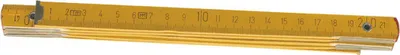 Immagine prodotto di Top Tools Metro a nastro pieghevole in legno 2 m, giallo