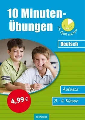Immagine prodotto di 10-Minuten-Übungen/Deutsch Aufsatz 3./4. Klasse
