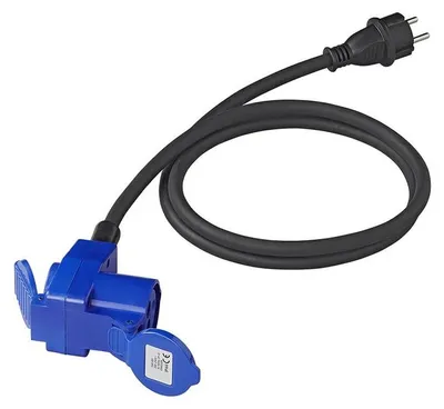 Produktbild von ProPlus CEE Adapter 150 cm mit Schuko-Steckdose für Camping & Garten