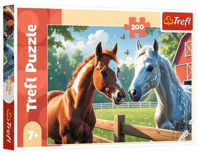 Immagine prodotto di TREFL Puzzle 200 Cavalli nella radura 13328