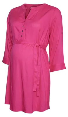 Productafbeelding van Mamalicious - Tuniekjurk voor dames, regular pasvorm, 3/4 mouwen, model GT42917 (maat 38 EU) (Fuchsia paars)