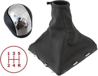 Image de Pommeau de levier de vitesse 5-vitesse R-Vitesse BAS DROITE pour Opel Vectra C Signum