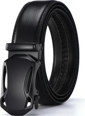 Produktbild von Gürtel AL-8782 - Hochwertiger Herrengürtel in Schwarz KP8782