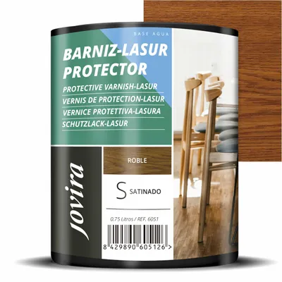 Productafbeelding van Vernis-Lasur Satijn voor Houtbescherming en Decoratie