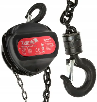 Produktbild von MiPro Kettenzug 1T 3m Stahlkette G80 Hebewerkzeug