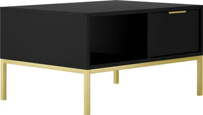 Produktbild von Couchtisch Seattle , Schwarz, 80cm