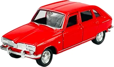 Produktbild von Welly Old Timer Renault 16 Rot 1:34-1:39 Die Cast Metall Modell Neu im Kasten  43807