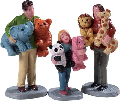 Productafbeelding van Kerstfiguur Prize winners set of 3 LEMAX