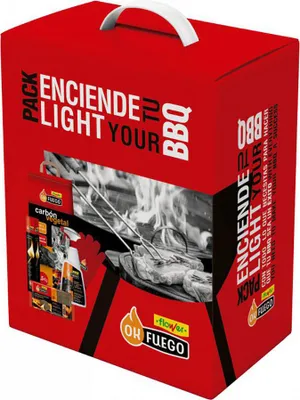 Image de Okfuego Pack Allume Bbq Allumage Rapide Et écologique - Flower