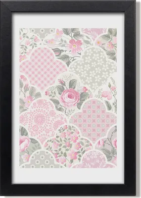 Produktbild von Bild 20x30 MDF-Rahmen, Wandkunst Rosen