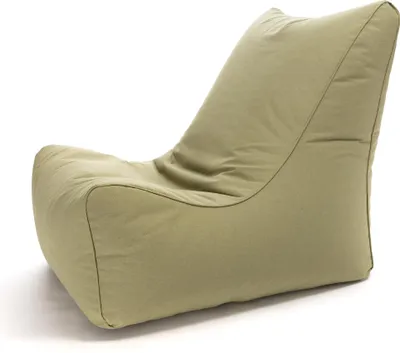 Produktbild von Ecopuf - Sitzsack Bean Bag Outdoor, 80 x 77 x 70 cm - Dubai Grün