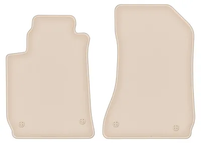 Produktbild von DURBAN Beige Velours-Fußmatten vorne für Alfa Romeo 159 Limousine, Kombi, Sportwagon (2006-2011)
