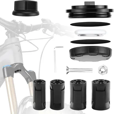Productafbeelding van AirTag houder fiets balhoofd - Verborgen - 18 tot 30 mm