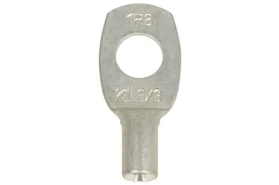 Produktbild von Klauke 1R8 - Rohrringöse - Zinn - Gerade - Edelstahl - Kupfer - 6 mm²