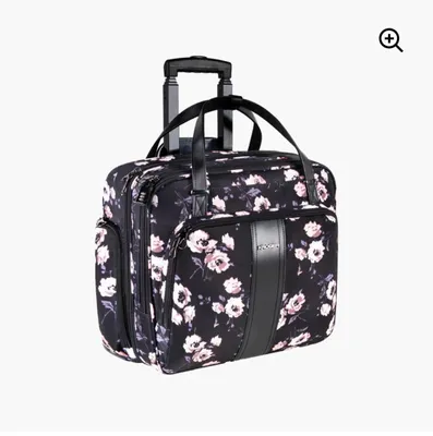 Obrázek produktu pro Business Women Trolley - voděodolná 15palcová brašna na notebook s blokováním RFID, snadný cestovní design