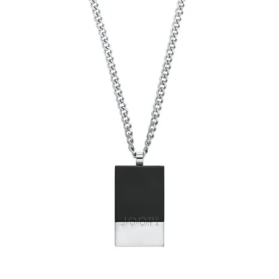 Produktbild von Joop Halskette DogTag Edelstahl IP schwarz 2032667