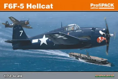 Productafbeelding van Eduard Plastic Kits, F6F-5 Hellcat, modelnummer 3907077