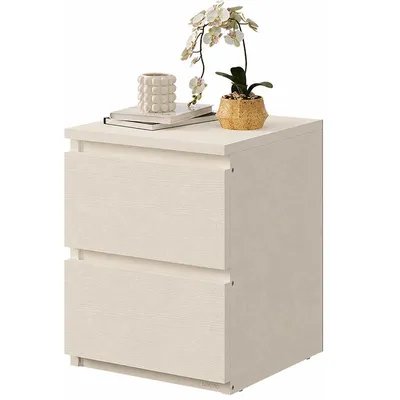 Produktbild von Nachttisch Für Schlafzimmer Oder Wohnzimmer 2 Schubladen Loft Modern