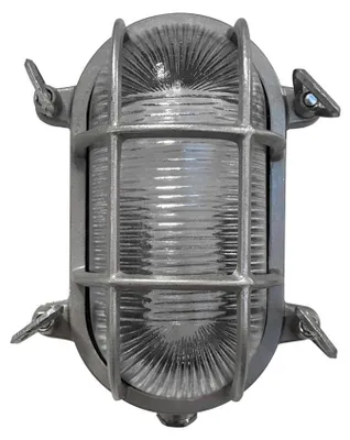 Produktbild von Nordlux Helford Wandleuchte E27 Nickel Außenleuchte 49031055