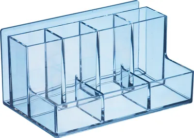 Produktbild von Alco Utensilienbox Acryl 8 Fächer 155x75x95mm glasklar