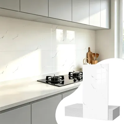 Produktbild von Set mit 20 selbstklebenden Fliesenaufklebern, 30 x 60 cm, für Küche und Badezimmer