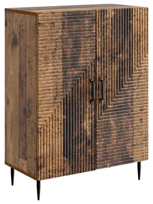 Immagine prodotto di Credenza VidaXL in legno di recupero 66 x 34,5 x 89,5 cm in materiale derivato dal legno