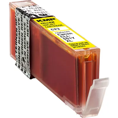 Produktbild von KMP Tintenpatrone passend für Canon CLI551YXL Yellow 6446B001
