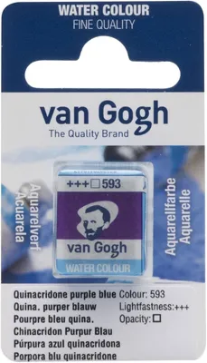 Image de Van Gogh 20865931 Peinture aquarelle Quinapurple Blue 1 pcs