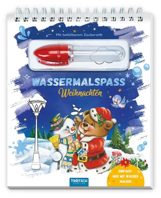 Produktbild von Trötsch Wassermalspaß mit Zauberstift Weihnachten