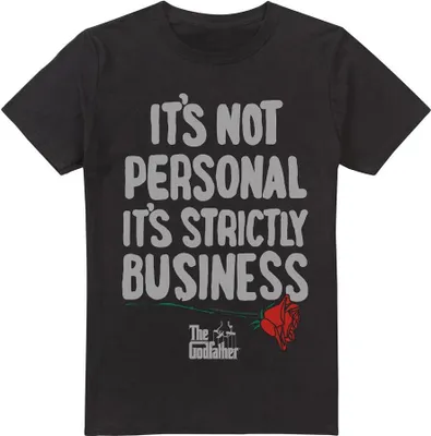 Obrázok produktu pre The Godfather - Tričko pre mužov "Strictly Business" TV7034 (3XL) (čierna)