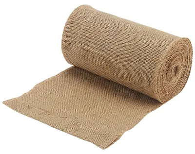 Productafbeelding van Elzusha - Jute Tafelloper Rol 20cm x 10m voor Decoratie en Knutselen