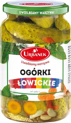 Obrázok produktu pre Urbanek Łowickie Uhorky 680 G
